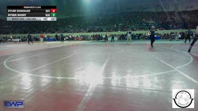160 lbs Consi Of 16 #2 - Zyler Gonzalez, Tuttle vs Ryder Short, Blackwell
