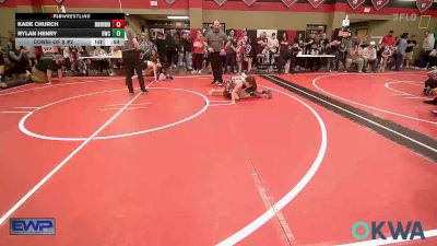 80 lbs Consi Of 8 #2 - Kade Church, Skiatook Youth Wrestling vs Rylan Henry, Brushy Wrestling Club