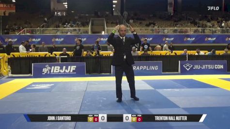 Trenton Hall Nutter vs John J Santoro 2026 Pan Jiu Jitsu IBJJF Championship