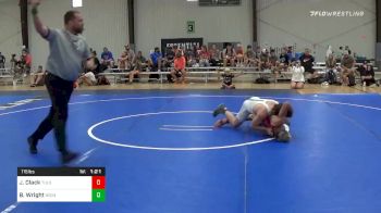 115 lbs Prelims - James Clack, Team Tulsa vs Bubba Wright, Wichita WC