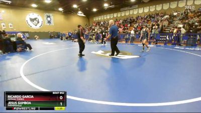 113 lbs Cons. Round 2 - Ricardo Garcia, Matilda Torres vs Jesus Gamboa, Farmersville