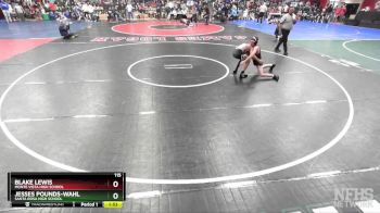 115 lbs Champ. Round 1 - Jesses Pounds-Wahl, Santa Rosa High School vs Blake Lewis, Monte Vista High School