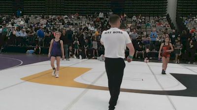 88 lbs Semifinal - Riley Jones, Upper Township vs Madeline Puleo, Seneca