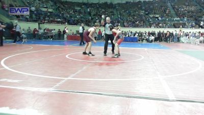 120 lbs Round Of 64 - Will Ensminger, Crossings Christian School vs Hunter Herrin, Ada Junior High