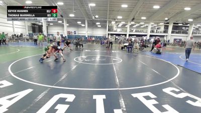 123 lbs Quarterfinal - Ezyce Hughes, Belfast vs Thomas Marinella, New England Gold WC
