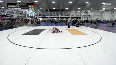 81 lbs Round Of 32 - Charlie Jacobs, Iron Faith WC vs Vincent Brignole, Fisheye WC