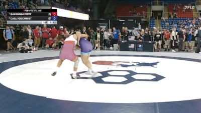 120 lbs Semis - Savannah Witt, PA vs Calli Gilchrist, CT
