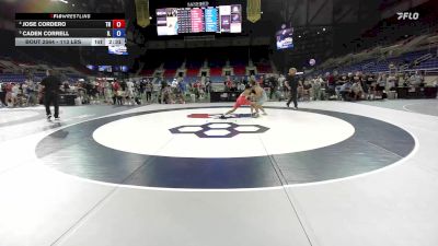 113 lbs Cons. Semis - Jose Cordero, TN vs Caden Correll, IL