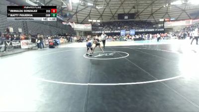 Girls 4A 120 lbs Quarterfinal - Matty Figueroa, Chiawana (Girls) vs Reinalda Gonzalez, Davis (Girls)