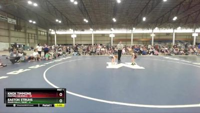 49 lbs Round 2 (3 Team) - Knox Timmons, Fighting Squirrels vs Easton Struhs, Idaho Falls / Rigby