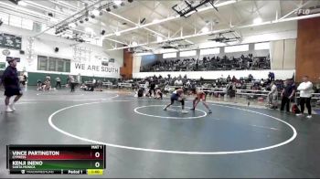 144 lbs Quarterfinal - Vince Partington, Cypress vs Kenji Ineno, Santa Monica