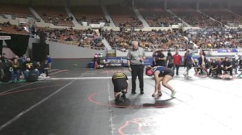 167-D1 Champ. Round 1 - Felicity Huish, Marana High School vs Ella Westbrook, Higley High School