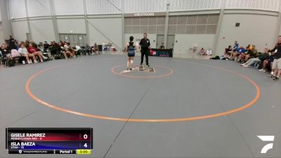 138 lbs Round 4 (6 Team) - Isabella Dias, Pennsylvania Red vs Celeste Detoles, Utah