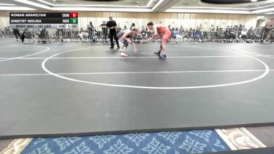 157 lbs Semifinal - Roman Arakelyan, Champion Sport Complex vs Dimetry Molina, Rough House