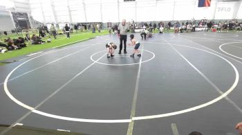 55 lbs Rr Rnd 4 - Bentley Newman, Illinois Valley Youth Wrestling vs Kain Salas, Chain Gang Wrestling