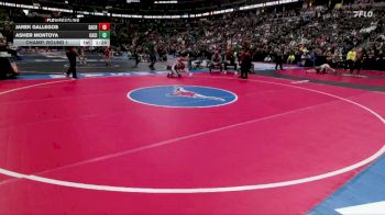 106-4A Champ. Round 1 - Jarek Gallegos, Sand Creek vs Asher Montoya, Canon City