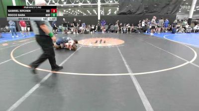 154 lbs Rr Rnd 5 - Gabriel Kitchen, Red Devil WC - HSBNFC vs Rocco Bara, Northampton - HSBNFC