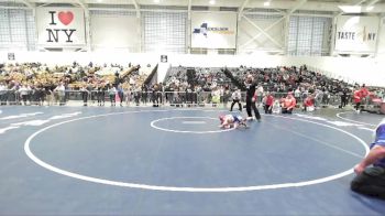 47 lbs Quarterfinal - Jase Burnett, Sandy Creek Youth Wrestling vs Philip Fons, Black Belt Wrestling Academy