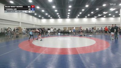 138 lbs Cons. Rd Of 16 - Julian 'Mikey' Morris, Wellington vs Cordell Lee, Alabama Takedown Academy