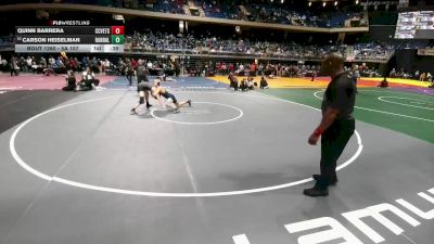 5A 157 lbs Cons. Round 2 - Carson Heiselman, Canyon Randall vs Quinn Barrera, Corpus Christi Veterans Memorial