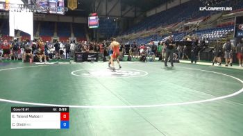 145 lbs Cons 16 #1 - Eamon-Antonio Toland Matos, Connecticut vs Cristian Dixon, Missouri