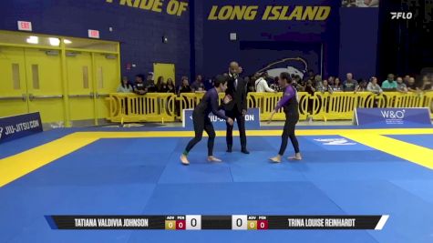 Trina Louise Reinhardt vs Tatiana Valdivia Johnson 2025 Pan IBJJF Jiu-Jitsu No-Gi Championship