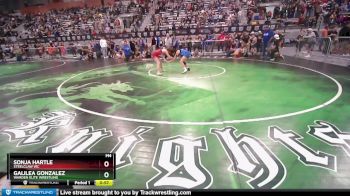 102 lbs Quarterfinal - Sonja Hartle, Steelclaw WC vs Galilea Gonzalez, Warden Elite Wrestling