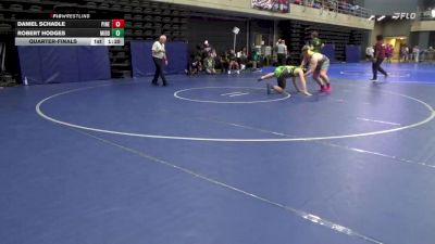 220 lbs Quarterfinal - Daniel Schadle, Pine Grove vs Robert Hodges, Middle Twp