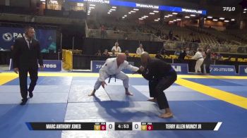 Terry Allen Muncy Jr vs Marc Anthony Jones 2025 Pan Jiu Jitsu IBJJF Championship