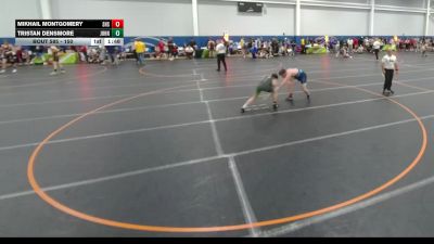 150 lbs Cons. Round 2 - Tristan Densmore, St. Johns vs Mikhail Montgomery, Unattached