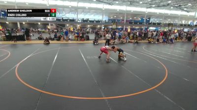 150 lbs Cons. Round 2 - Enzo Collino, Unattached vs Andrew Sheldon, Unattached