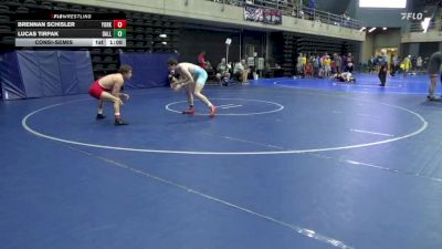 142 lbs Consolation - Brennan Schisler, York Springs vs Lucas Tirpak, Dallas