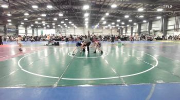 100 lbs Rr Rnd 1 - Zavier Olver, Mat Assassins Black - MS vs Bayne Elsea, The Shop 814 JH - MS