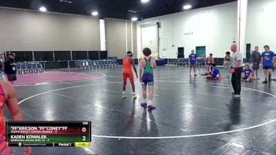 126 lbs Round 4 (6 Team) - Kaden Kowalek, Nebraska Smash (Dev A) vs *FF*Ericson *FF*Coney*FF*, Youth Impact Center Orange