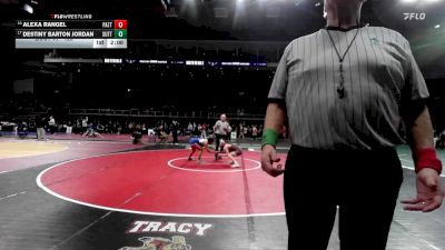 125 lbs Champ. Round 1 - Destiny Barton Jordan, Sutter vs Alexa Rangel, Patterson