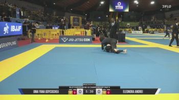 Uma Yana Goycochea vs Eleonora Andrei 2026 IBJJF European NoGi