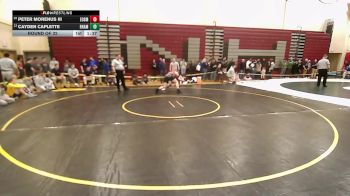 215 lbs Round Of 32 - Peter Morenus III, EO Smith vs Cayden Caplette, RHAM