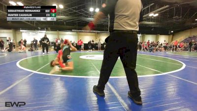 119 lbs Rr Rnd 1 - Sebasthian Hernandez, Best Trained vs Hunter Caughlin, Cleveland Takedown