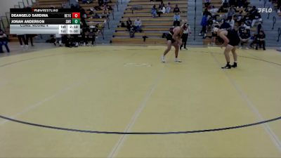 184 lbs Cons. Round 4 - Jonah Anderson, Southwest State vs Deangelo Sardina, Rochester-CTC