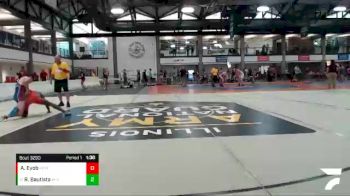 136-147 lbs Cons. Semi - Rudy Bautista, Decatur LSA vs Alazar Eyob, Hoffman Estates Wrestling