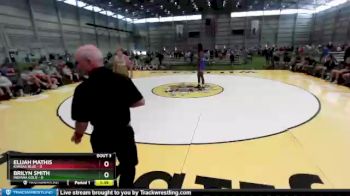 195 lbs Round 1 (8 Team) - Elijah Mathis, Kansas Blue vs Brilyn Smith, Indiana Gold