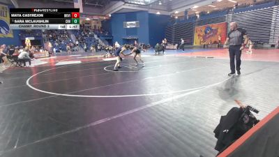 125 lbs Champ. Round 3 - Sara Mclaughlin, Choate Rosemary Hall vs Maya Castrejon, Mountain ViewHS