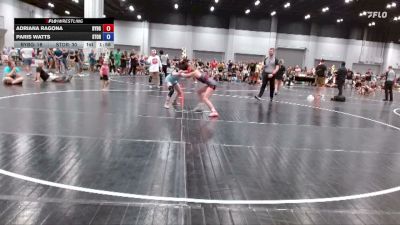 100 lbs Round 4 (10 Team) - Adriana Ragona, Backyard Brawlers vs Paris Watts, Storm