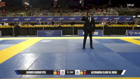 Carmen Caridad Pita vs Alessandra Claire M. Sibug 2026 Pan Kids Jiu-Jitsu IBJJF Championship