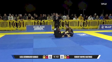 Robert Wayne Hastings vs Luca Germinario Ramaci 2025 Pan IBJJF Jiu-Jitsu No-Gi Championship