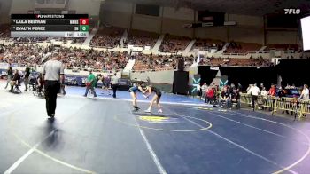100-D2 Quarterfinal - Evalyn Perez, Snowflake High School vs Laila Beltran, Mica Mountain High School