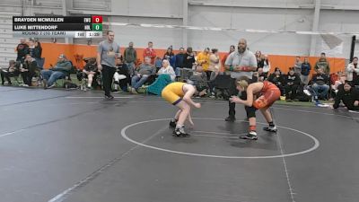 105 lbs Round 7 (10 Team) - Luke Mittendorf, Notre Dame Lions vs Brayden McMullen, Empyre WC