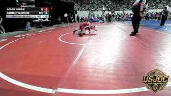 98 lbs Round Of 32 - Bostik Marple, Tuttle Wrestling vs Anthony Martinez, Mesquite Wrestling Club