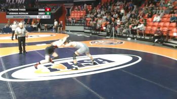1A 175 lbs Quarterfinal - Lyndon Thies, Roxana vs Joshua Kotalik, Sandwich