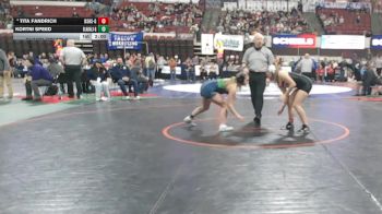 G - 145 lbs Champ. Round 2 - Kortni Speed, Glacier (Kalispell) (Girls) vs Tita Fandrich, Billings Senior High School (Girls)